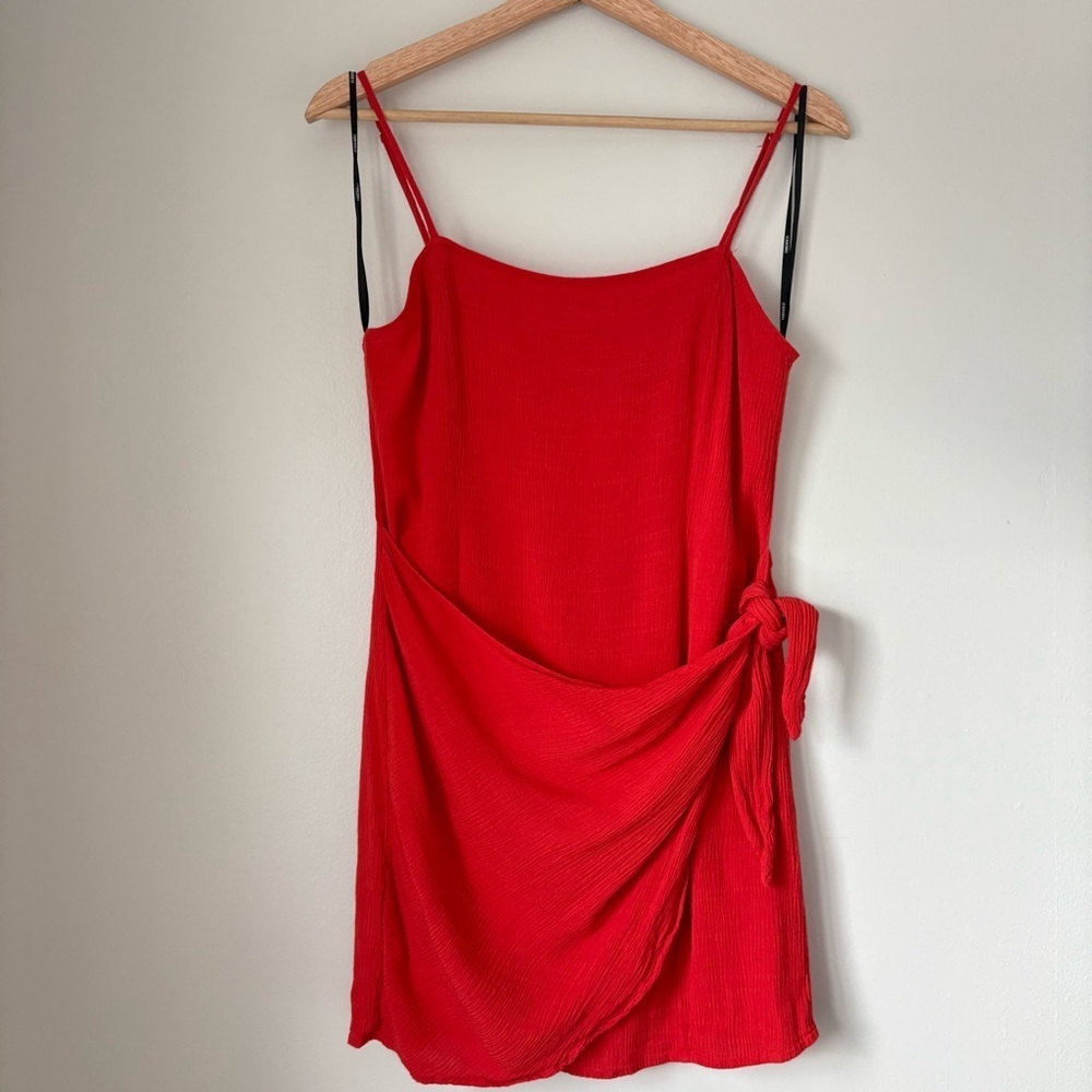 Vintage Forever21 Elegant Red Women's Dress
